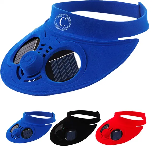 Sun Visors Hat With Fan