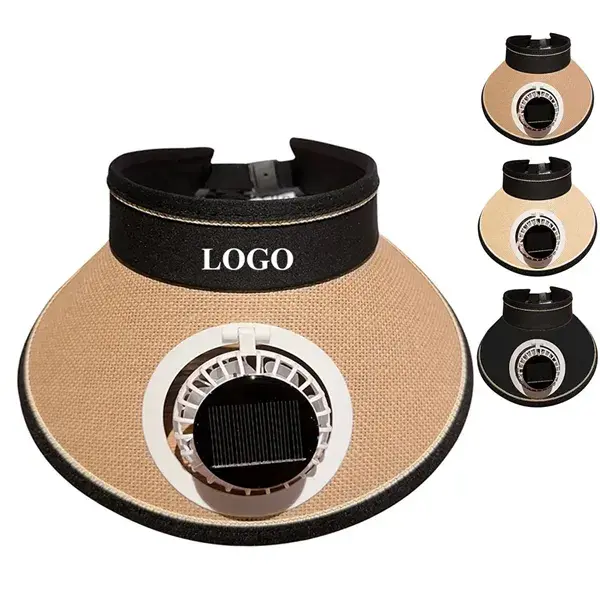 Sun Visor Hats with Fan