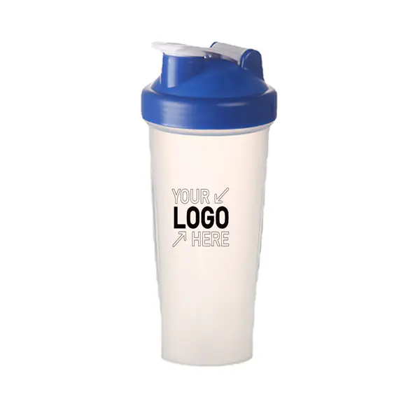 Sports Bottle Custom Logo & Snap Lid Drinks Shaker
