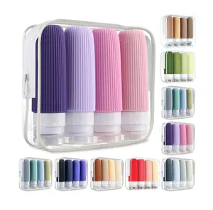 BPA-Free 3oz 90ml Silicone Squeeze Bottles