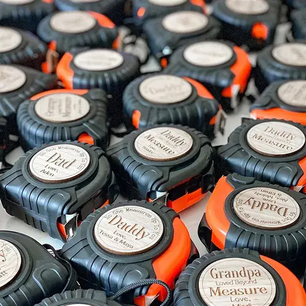 Retractable customized tool gifts fathers day tape measure