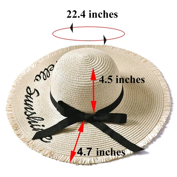 Women Sun Straw Hat gift for mother's day
