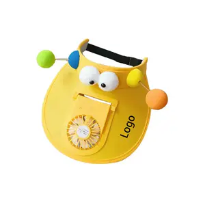 Sun Visor Hat With Fan