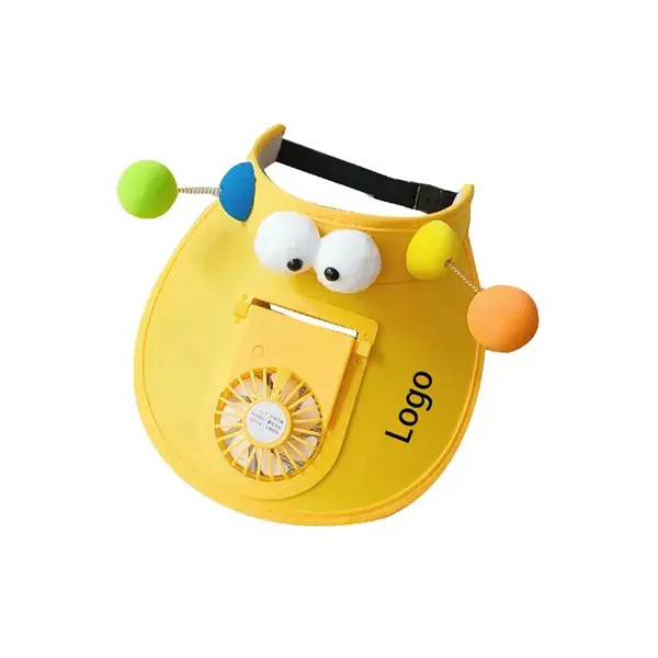 Sun Visor Hat With Fan