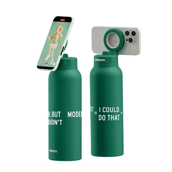 Water Bottle with Magnetic Booster Ring - 24 Oz.
