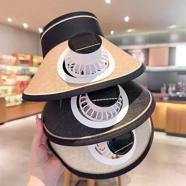 Sun Visor Hats with Fan