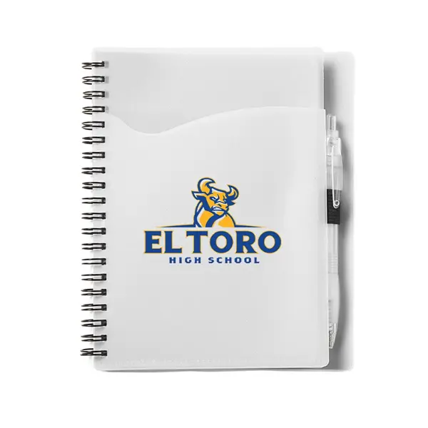 Notebook with Front Pocket