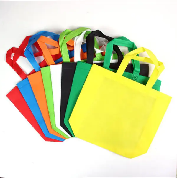 hopping Tote Bag Personalized Promotional Reusable Non Woven Bag