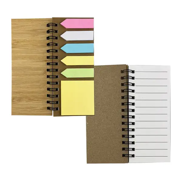 Bamboo Colored Sticky Note Pads