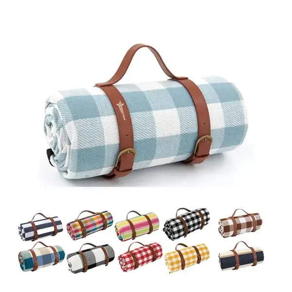 Soft portable waterproof dustproof thick tote picnic mat