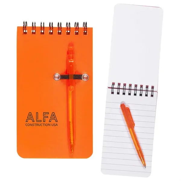 Jotter and pen