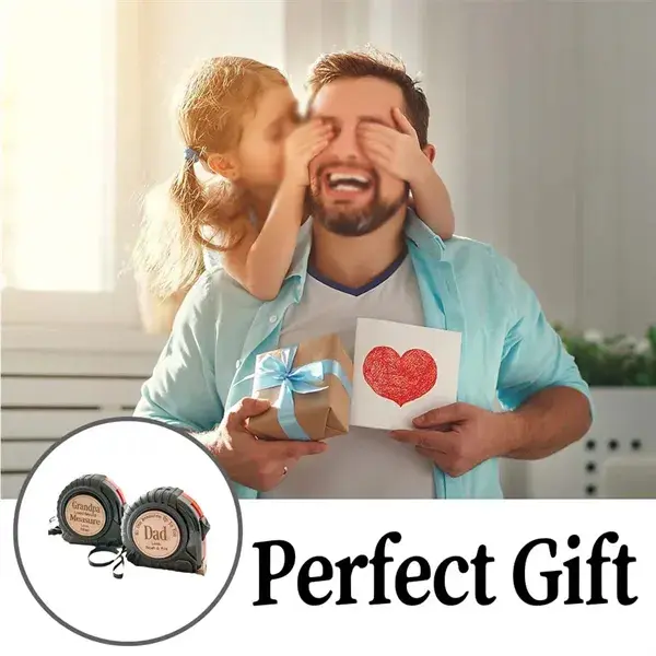 Retractable customized tool gifts fathers day tape measure