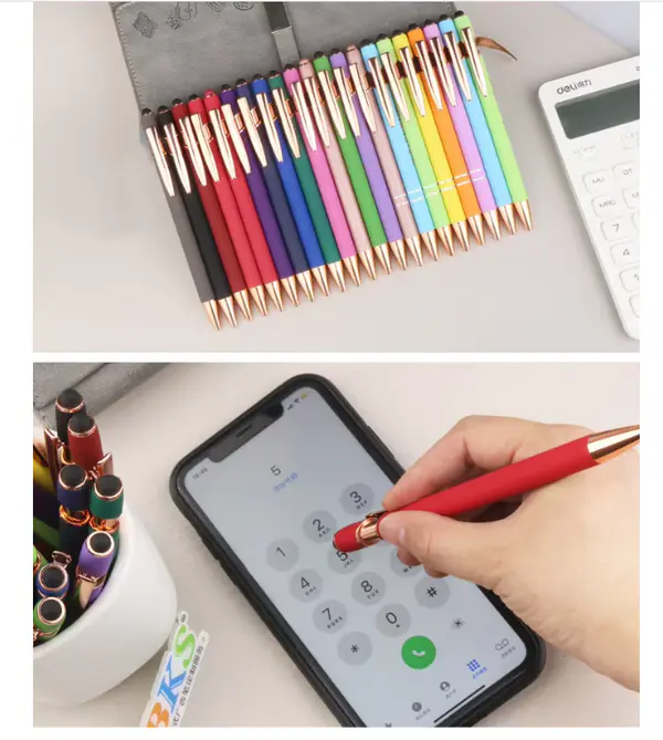 METAL Rose Gold Ballpoint Pens 